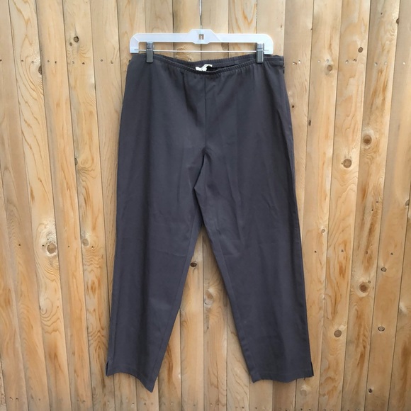 Eileen Fisher Pants - Eileen Fisher grey cotton strechy pants size M